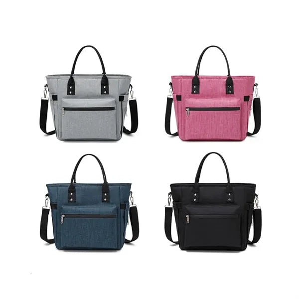 Oxford Waterproof Crossbody Insulated Lunch Cooler Bag