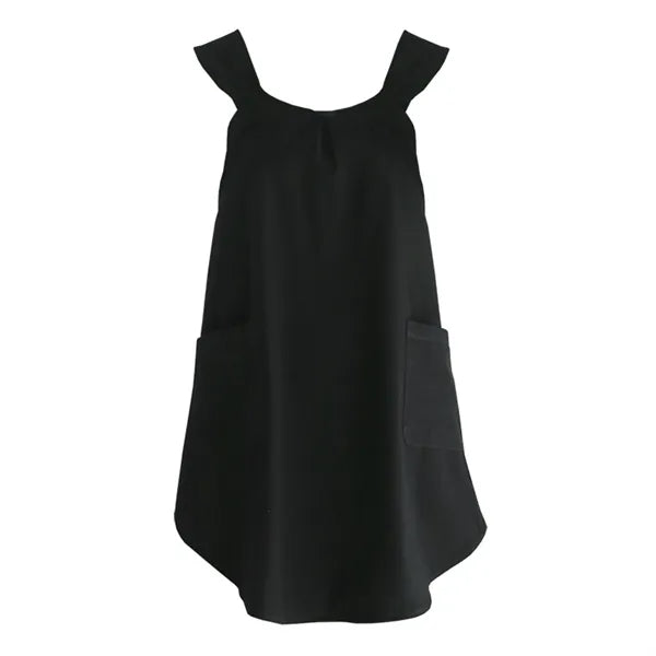 Eco Linen Apron with Pockets - Great for Chefs & Crafters