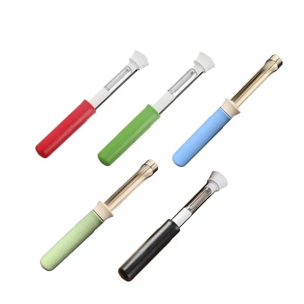 2-In-1 Stainless Steel Retractable Fruit Corer Peeler