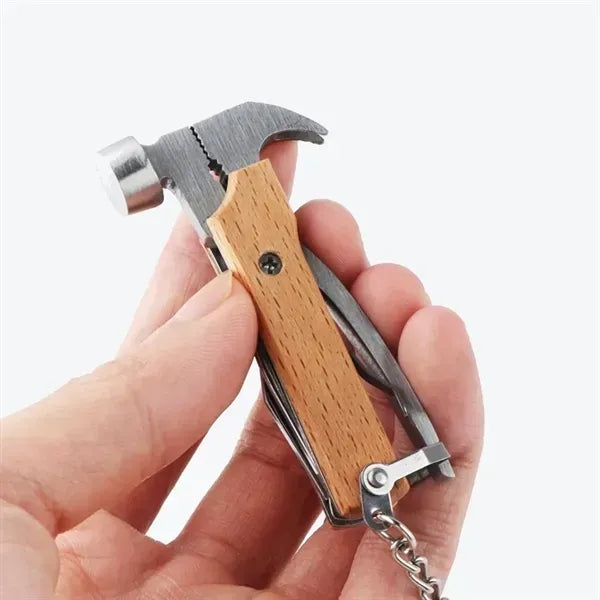Mini Foldable Hammer Keychain