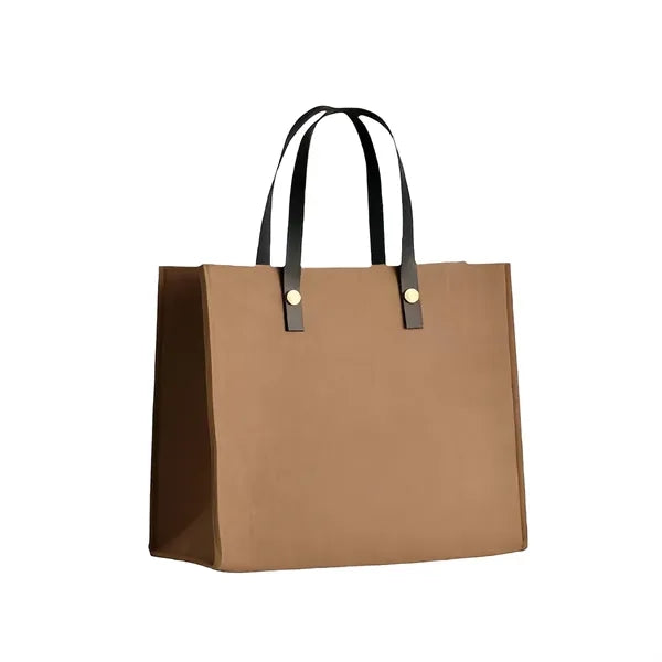 Stylish Felt Tote Bag for Office Commutes