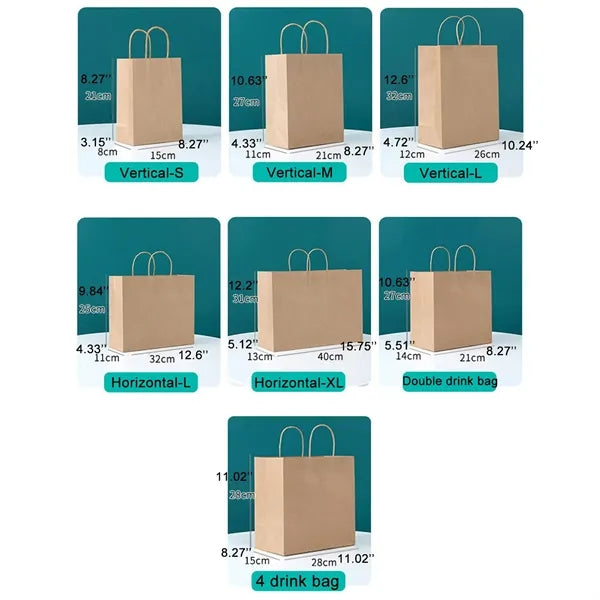 Paper Gift Bag with Handle