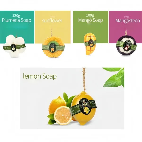 Fruit Soap For Moisturizing Mite-Removing Bath