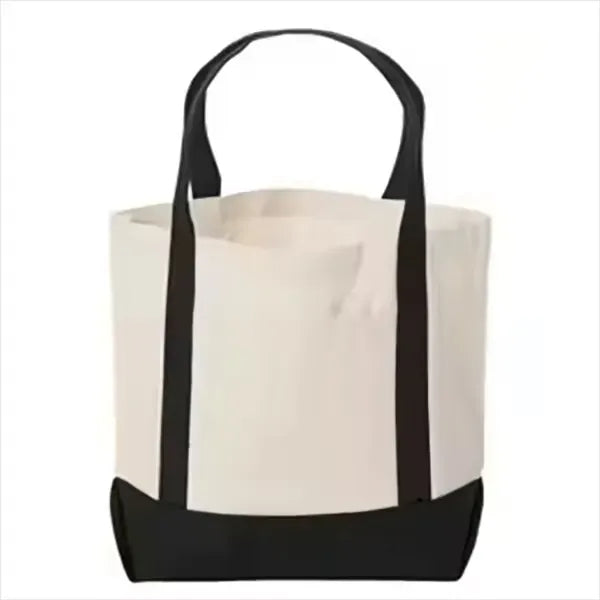 Canvas Tote Bag Bulk with Outer Pocket