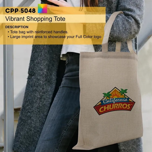 Vibrant Shopping Tote