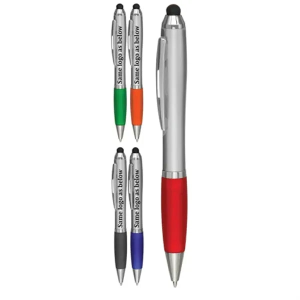 Assorted Colors Stylus Ballpoint Pen