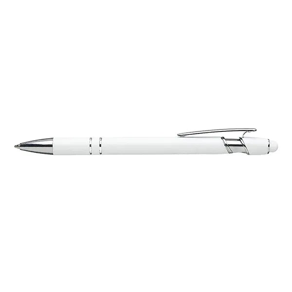 Sleek Metal Stylus Pen with Chrome Trim