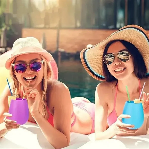 Unbreakable Silicone Wine Glasses