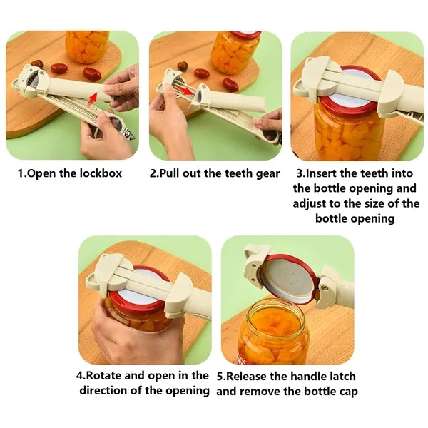 Multi-Functional Telescopic Bottle Opener