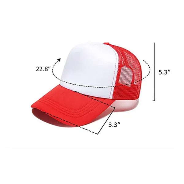Breathable Neon Mesh Trucker Hat Cap