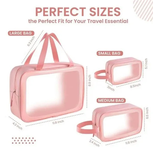 Waterproof Makeup Bag Set