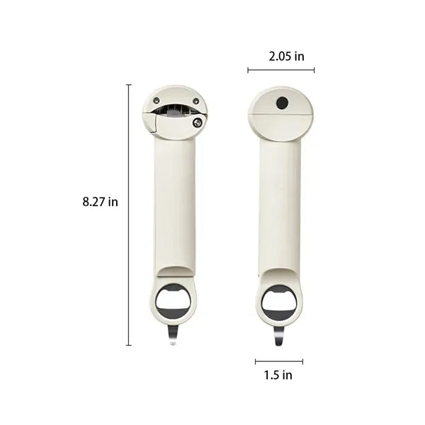 Multifunctional Magnetic Safety Can Bottle Opener