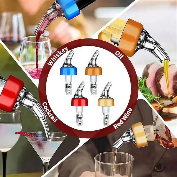 Automatic measured bottle pourer