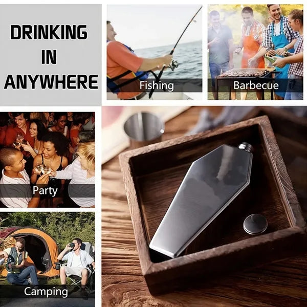 Portable wine bottle