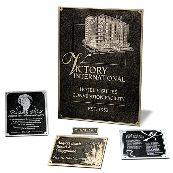 Zinc Plates - Outdoor