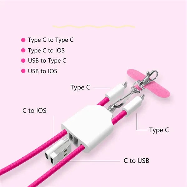 Crossbody Lanyard Charging Cable