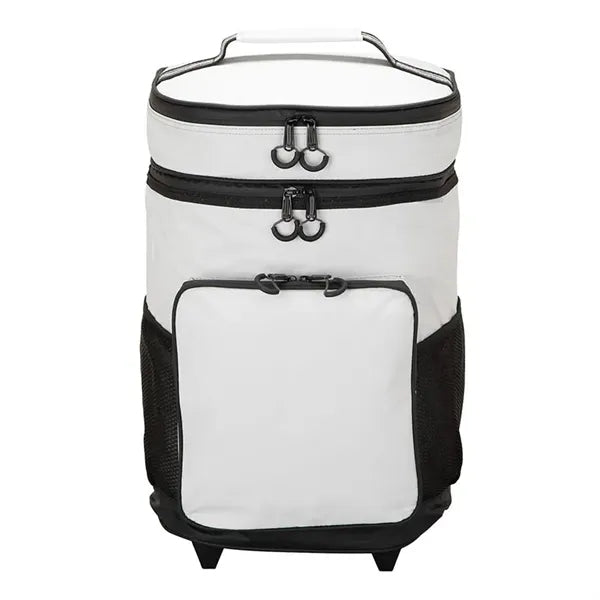 30 Can Oxford Cloth Rolling Cooler Bag