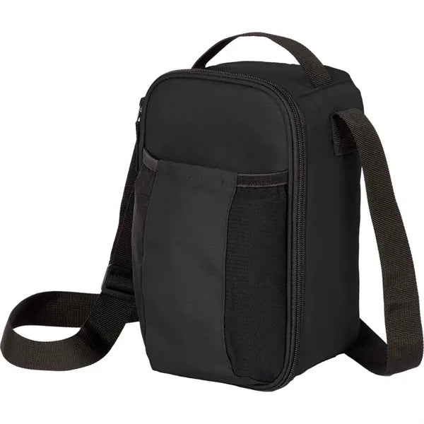 Leak Proof 6 Can Crossbody Cooler Bag With Front Pocket