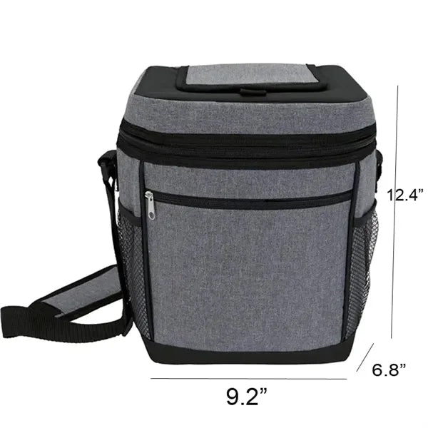 Oxford Cloth Crossbody 12 Can Cooler Bag