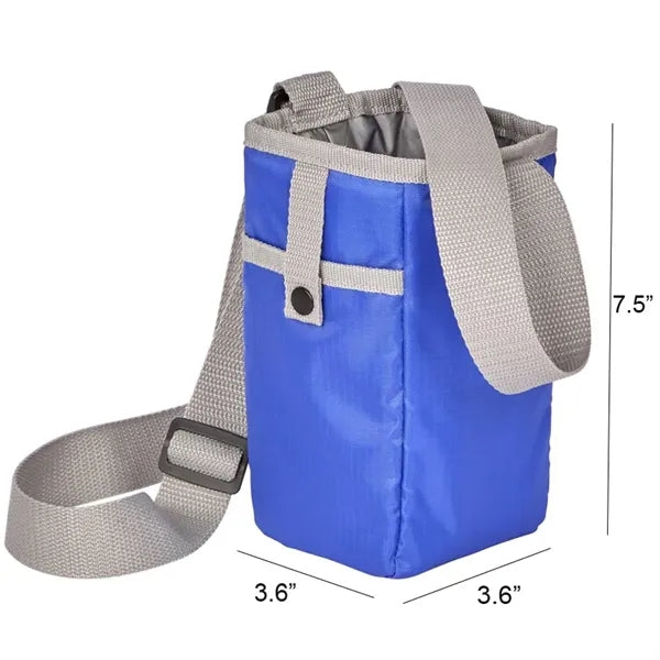 Polyester Insulated 40oz Bottle Sling Bag