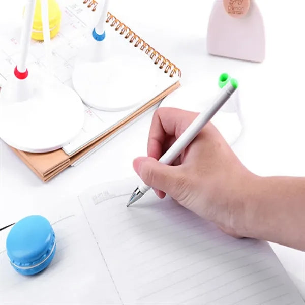 Desk Fixed Signature Gel Pen With Stand