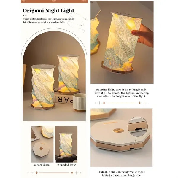 Rotating Folding Lamp