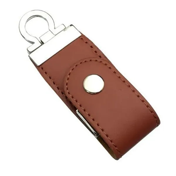 64G Leather Sleeve Usb Flash Drive