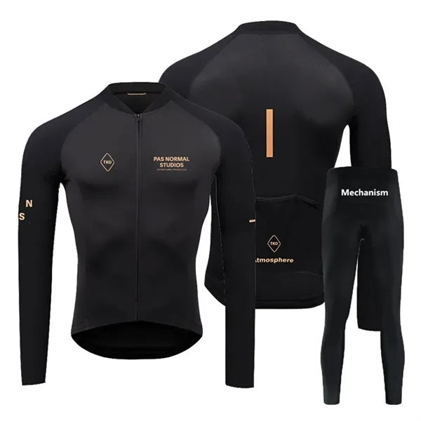Long Sleeved Cycling Clothing Set