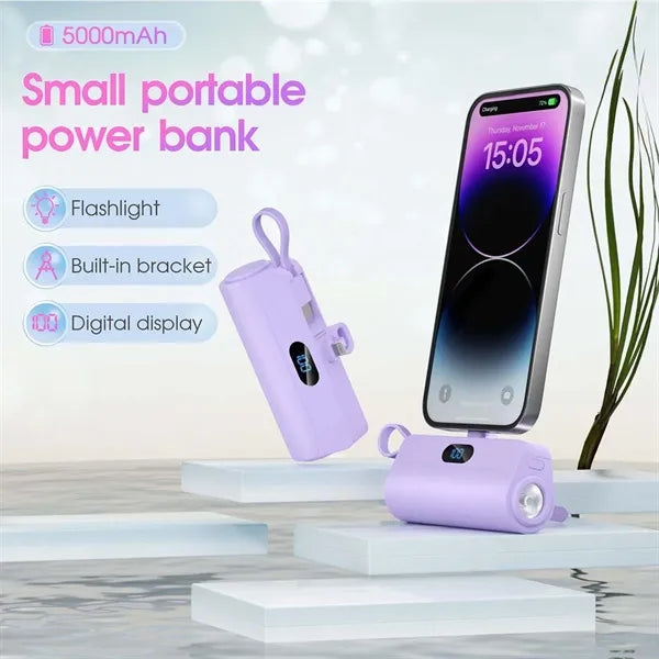 5000mAh Mini Capsule Power Bank
