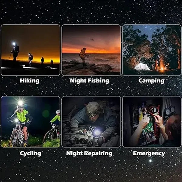 Keychain Light with Base Walking Camping Emergency Lighting