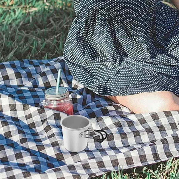 5oz Lightweight Outdoor Collapsible Aluminum Alloy Cup
