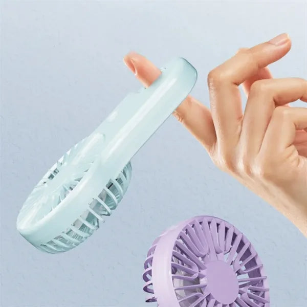 Portable USB Rechargeable Clip-On Mini Fan