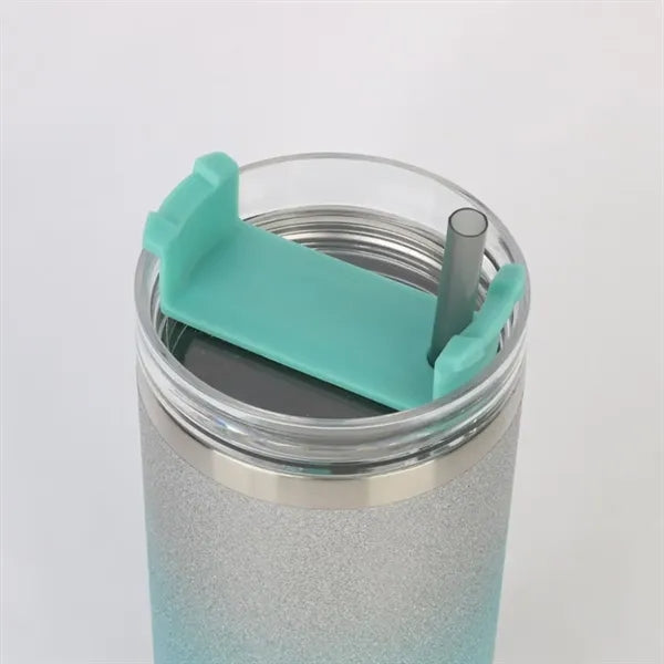 30 oz Stainless Steel Tumbler with Lid Straw Travel Mug Cup