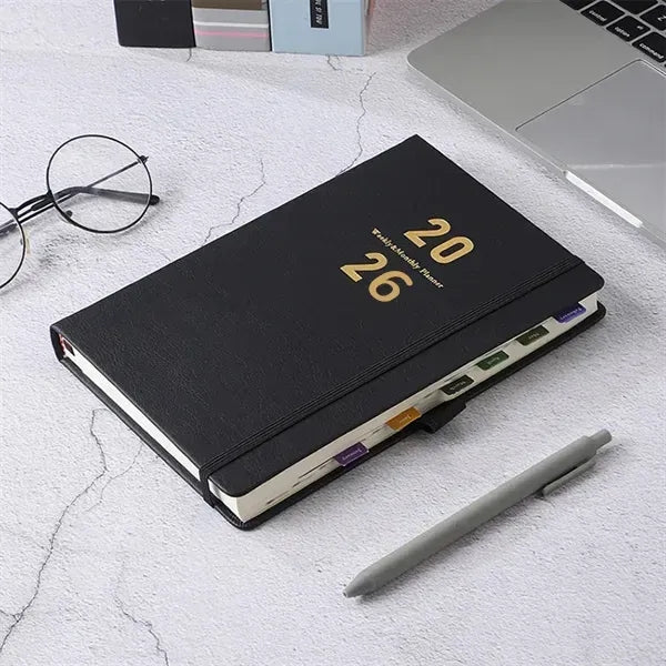 A5 2026 Daily Planners Schedule Notebook Agenda