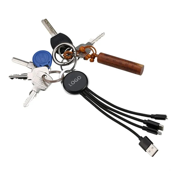 3 In 1 Light Up Logo Charging Cable