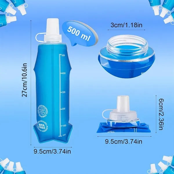 TPU Soft Foldable Hydration Flask