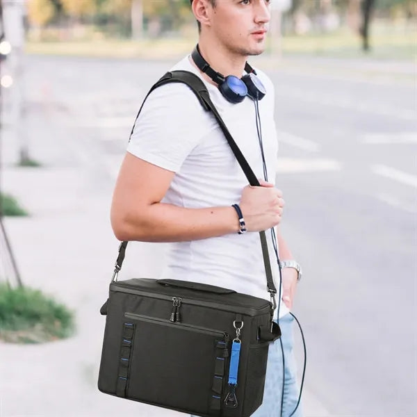 Collapsible 48-Can Cooler W/Bottle Opener
