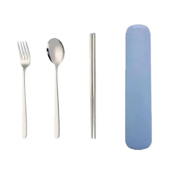Stainless Steel Utensil Set w/ Case