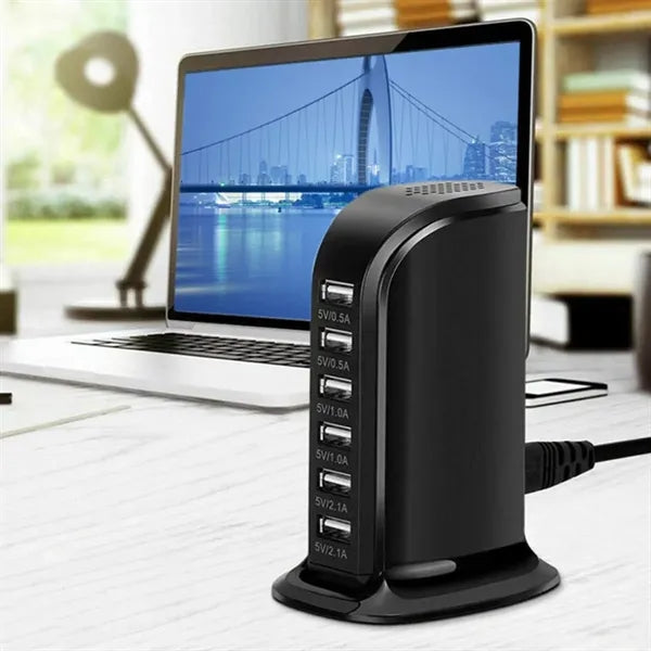 Multi-Port USB Desktop Charging Station