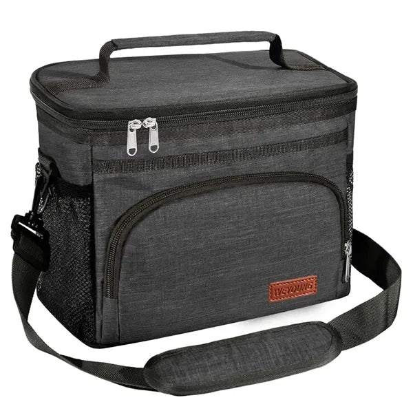 Insulated Lunch Bag with 4 Pockets