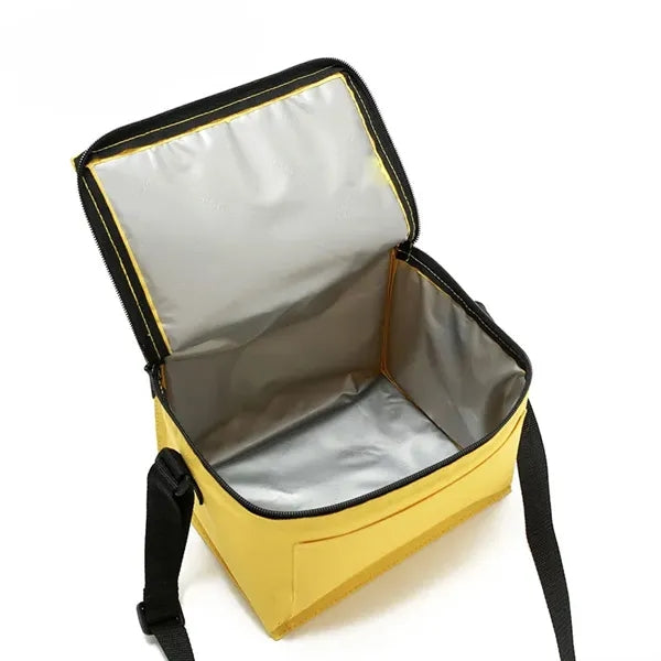 Heathered Non-Woven Cooler Lunch Bag