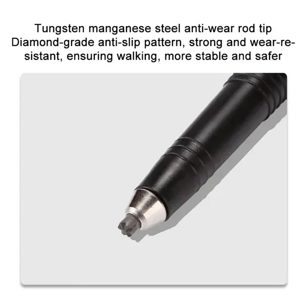 Aluminum Collapsible Trekking Pole with Adjustable Height
