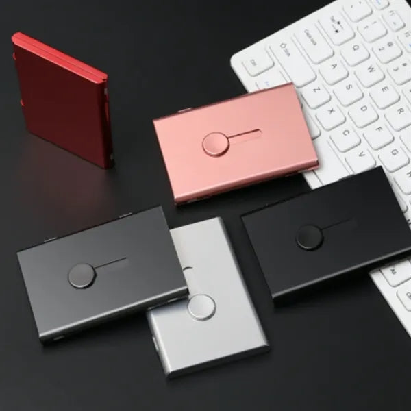 Metal Business Card Holder Case