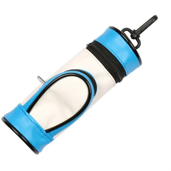 PU Golf Ball & Tee Pouch With Hook