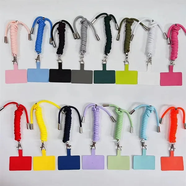 Polyester Cell Phone Lanyard Badge Holder Free Shipping
