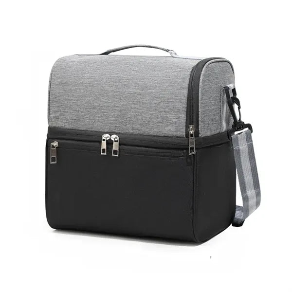Double Decker Cooler Insulated Lunch Bag