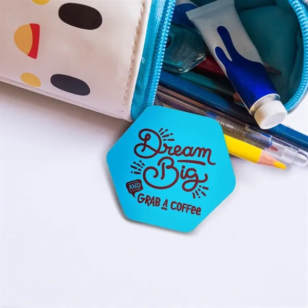 Hexagonal Custom Buttons