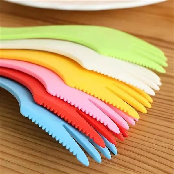 Multifunction Candy PP Knife Spork