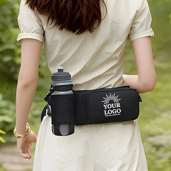 Water Bottle Waist Bag Casual Fanny Pack for Outdoor