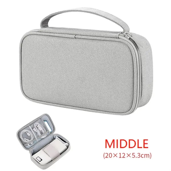 Compact Electronics Organizer Bag